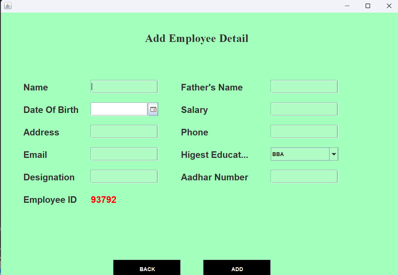 Employee Management System